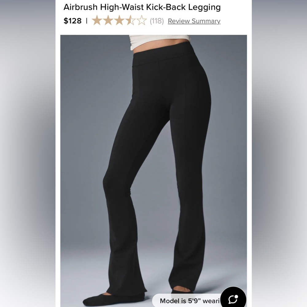 ALO Yoga Black High-Rise Leggings